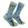 Women's Avodoggo Socks Funny Sarcastic Puppy Graphic Novelty Avocado Footwear for Ladies