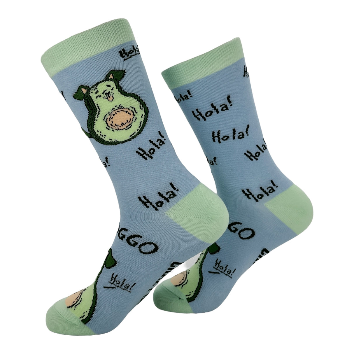 Women's Avodoggo Socks Funny Sarcastic Puppy Graphic Novelty Avocado Footwear for Ladies