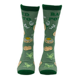 Men's Baked Potato Socks Funny Sarcastic 420 Graphic Novelty Footwear for Men