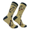Men's Boobies Socks Funny Sarcastic Bird Graphic Novelty Footwear for Men