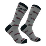 Men's Boosted Socks Funny Sarcastic Car Guy Graphic Novelty Footwear for Men