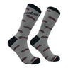 Men's Boosted Socks Funny Sarcastic Car Guy Graphic Novelty Footwear for Men