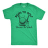 Mens Funny T Shirts Born to Golf Forced to Work Sarcastic Golfing Graphic Novelty Tee for Men