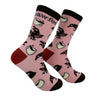 Women's Cawfee Socks Funny Sarcastic Coffee Graphic Novelty Footwear for Ladies