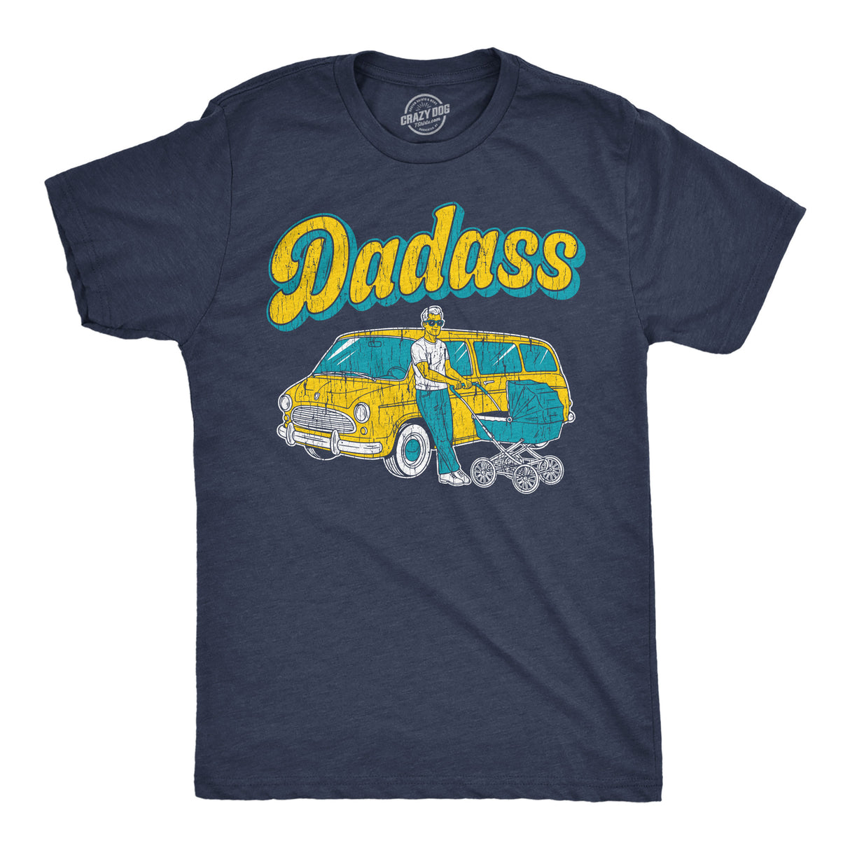 Mens Funny T Shirts American Dadass Sarcastic Fathers Day Graphic Fourth Of July Novelty Tee For Men