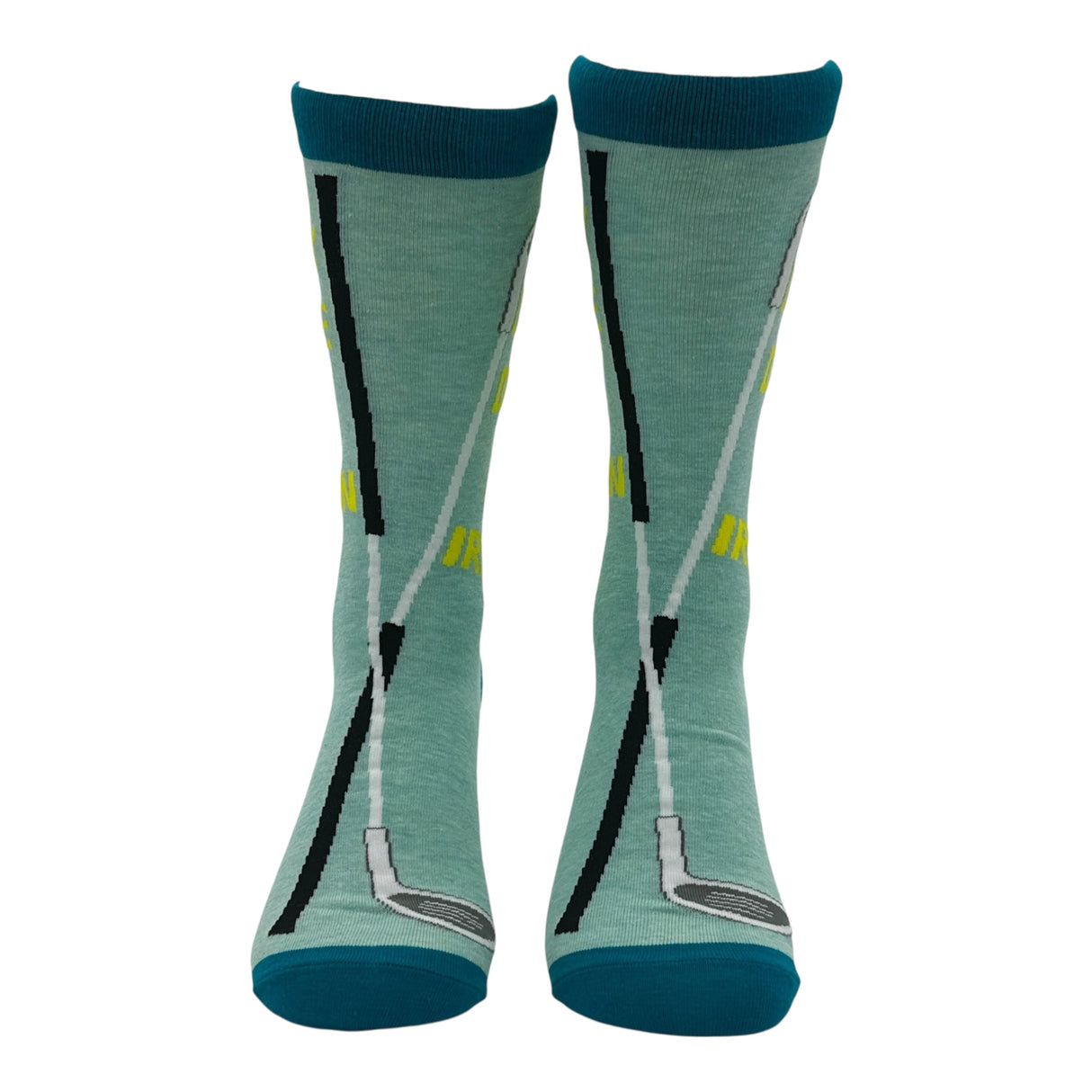 Funny Golf Socks for Men Vintage Sports Crews for Guys with Hilarious Jokes