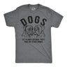 Mens Funny T Shirts Dogs Get Blamed for More Farts Than Any Other Animal Sarcastic Graphic Novelty Tee for Men