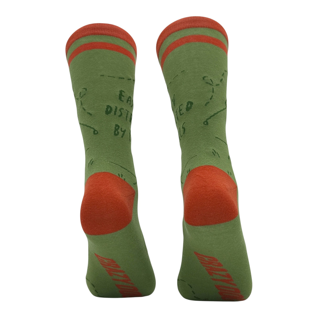 Funny Golf Socks for Men Vintage Sports Crews for Guys with Hilarious Jokes