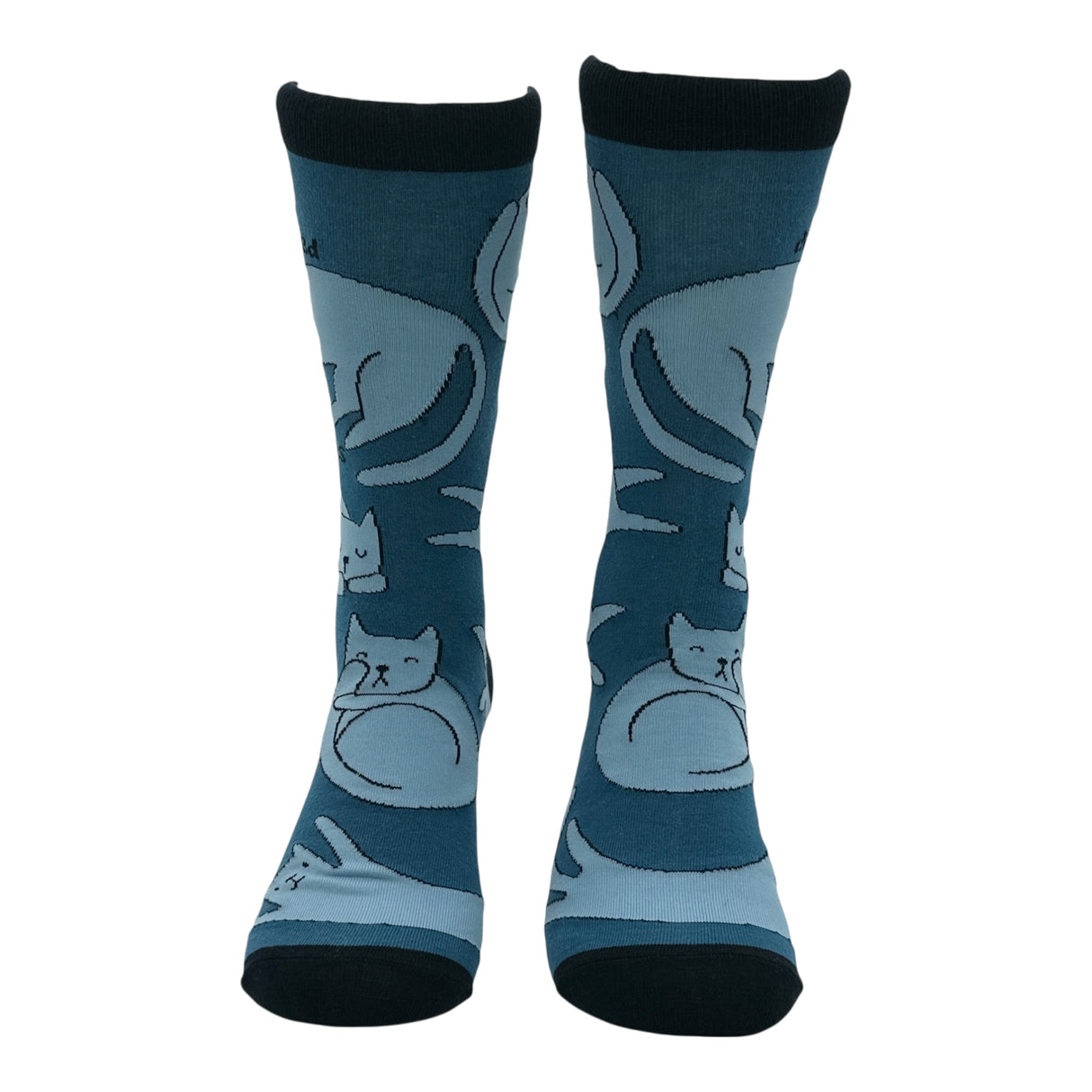 Men's Easily Distracted By Pussies Socks Funny Sarcastic Cats Graphic Novelty Footwear for Men