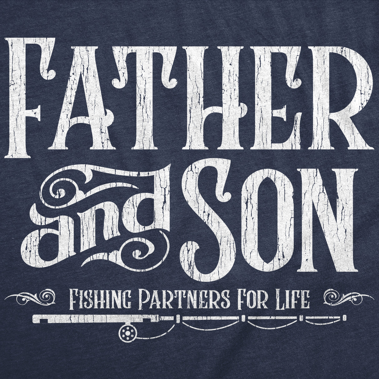 Youth Funny T Shirts Father and Son Fishing Partners for Life Sarcastic Fathers Day Graphic Tee for Kids