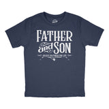 Youth Funny T Shirts Father and Son Hockey Partners for Life Sarcastic Fathers Day Graphic Tee for Kids