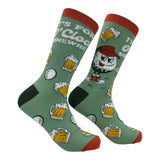 Funny Golf Socks for Men Vintage Sports Crews for Guys with Hilarious Jokes