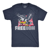 Mens Funny T Shirts Freedom Eagle Sarcastic Fourth Of July Graphic Novelty Bald Eagle Tee for Men