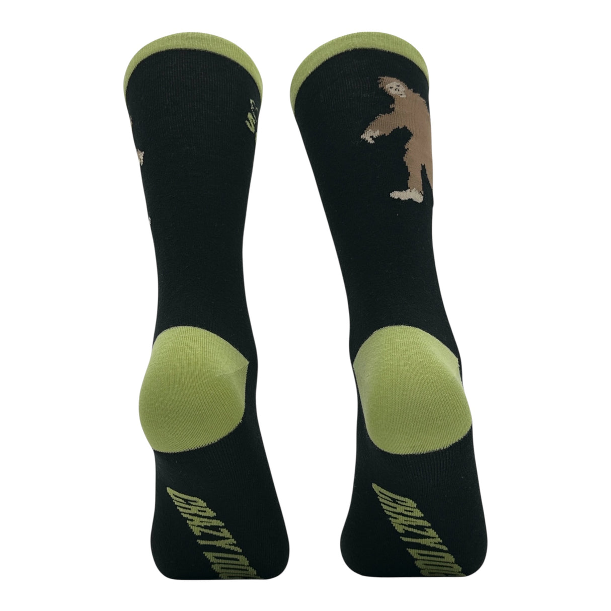 Men's Gassquatch Socks Funny Sarcastic Farting Bigfoot Graphic Novelty Footwear for Men