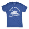 Mens Funny T Shirts Have A Meltdown You Earned It Sarcastic Snowman Graphic Novelty Tee for Men