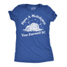 Womens Funny T Shirts Have A Meltdown You Earned It Sarcastic Snowman Graphic Novelty Tee for Ladies