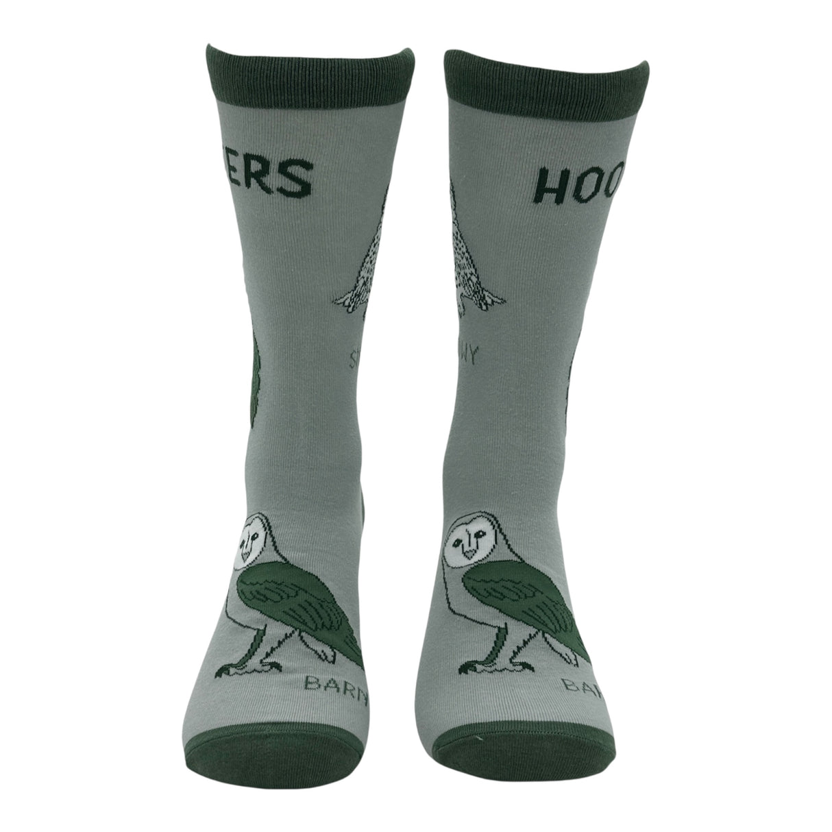 Men's Hooters Socks Funny Sarcastic Owl Graphic Novelty Footwear for Men