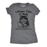 Womens Funny T Shirts I Hope This Email Finds You Before I Do Sarcastic Graphic Novelty Tee for Ladies