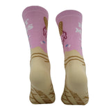 Women's Hot Mess Socks Funny Sarcastic Ice Cream Graphic Novelty Footwear for Ladies