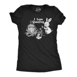 Womens Funny T Shirts I Love Queefing Sarcastic Cute Graphic Novelty Adult Joke Tee for Ladies