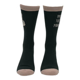Men's Im This Many Socks Funny Sarcastic Middle Finger Graphic Novelty Footwear for Men