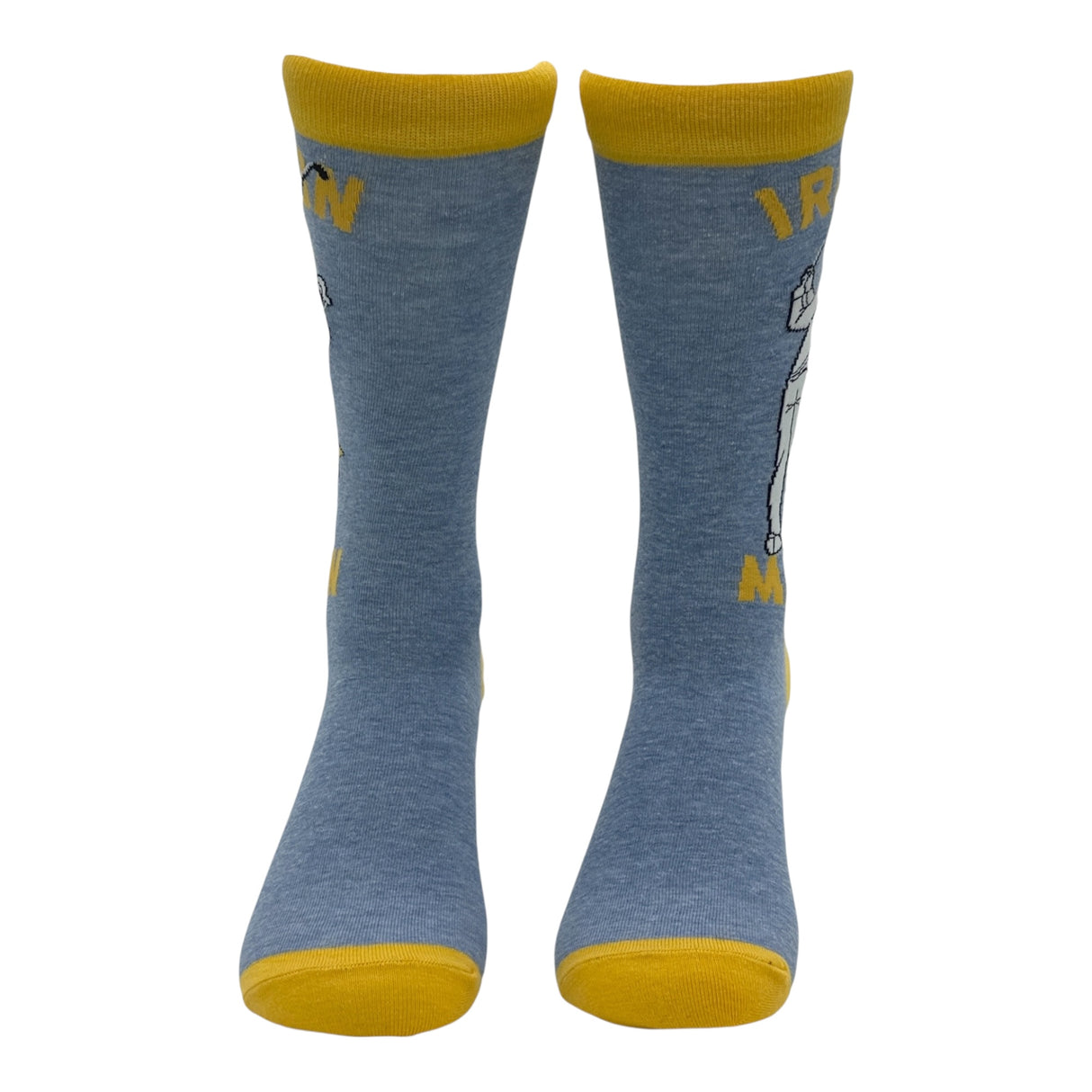 Funny Golf Socks for Men Vintage Sports Crews for Guys with Hilarious Jokes