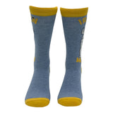 Funny Golf Socks for Men Vintage Sports Crews for Guys with Hilarious Jokes