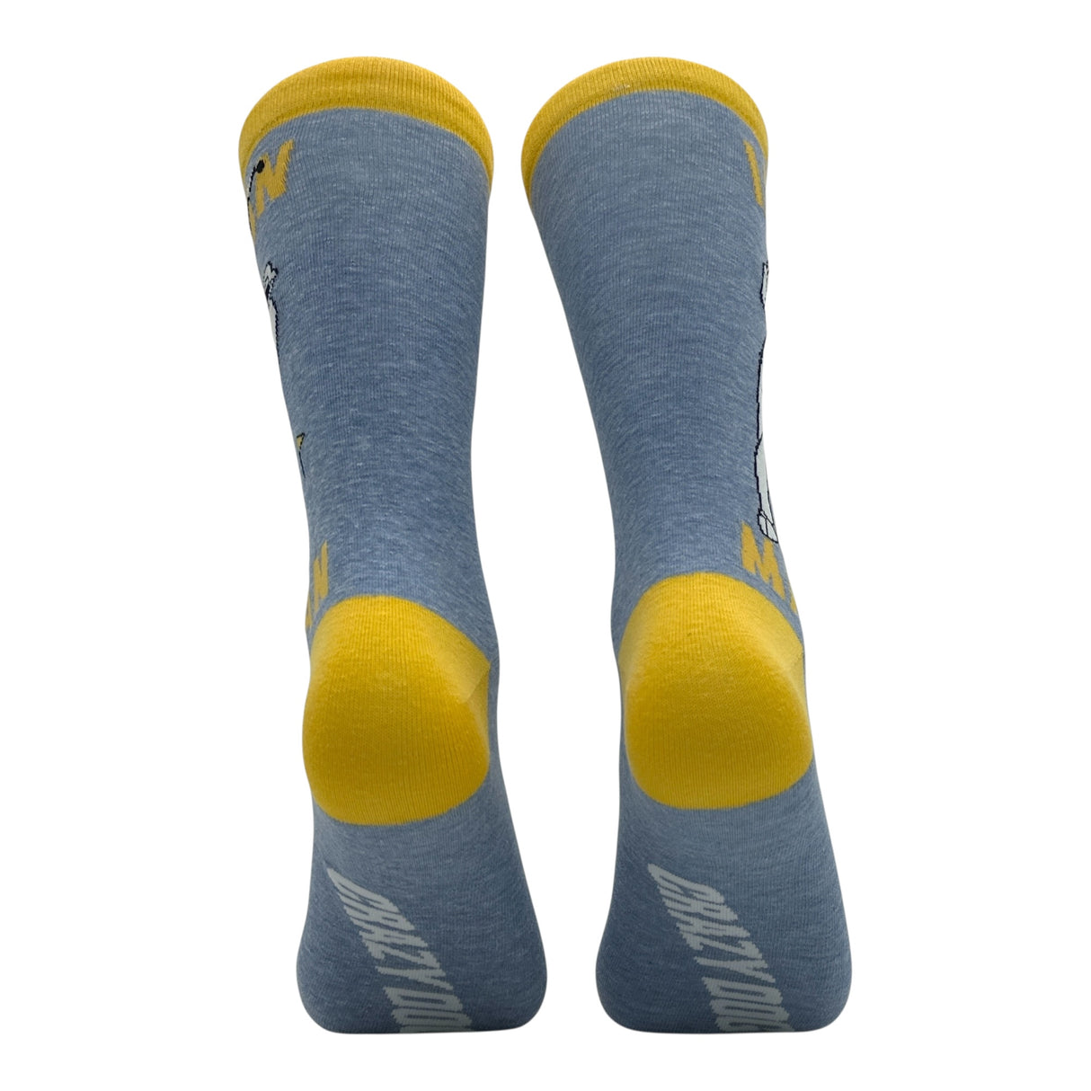 Funny Golf Socks for Men Vintage Sports Crews for Guys with Hilarious Jokes