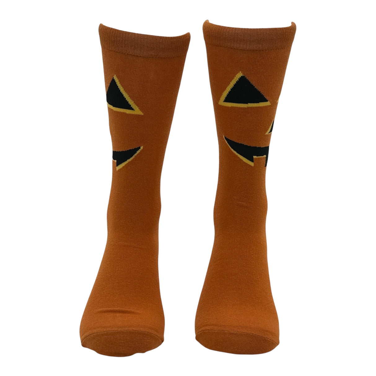 Women's Jack O Lantern Socks Funny Sarcastic Halloween Graphic Novelty Footwear For Ladies