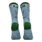 Men's Later Gator Socks Funny Sarcastic Alligator Graphic Novelty Footwear for Men