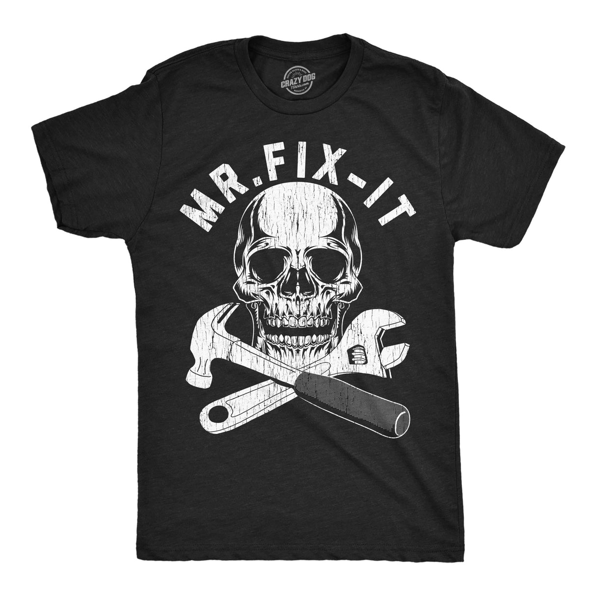 Mens Funny T Shirts Mr Fix It Sarcastic Mechanic Graphic Novelty Tee for Men