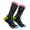 Women's My Spirit Animal Gummy Worm Socks Funny Sarcastic Candy Graphic Novelty Footwear for Ladies
