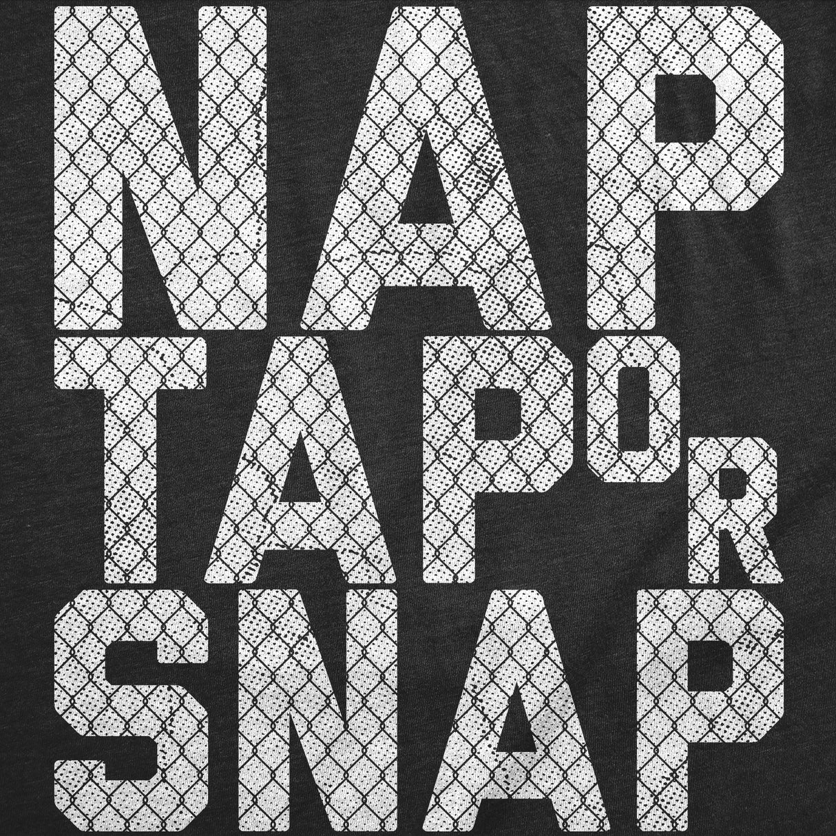 Mens Funny T Shirts Nap Tap Or Snap Sarcastic Jiu Jitsu Graphic Novelty MMA Tee for Men