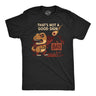 Mens Funny T Shirt Thats Not A Good Sign Dino Sarcastic T Rex Graphic Novelty Tee for Men
