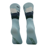 Men's On Lake Time Socks Funny Sarcastic Vacation Graphic Novelty Footwear for Men