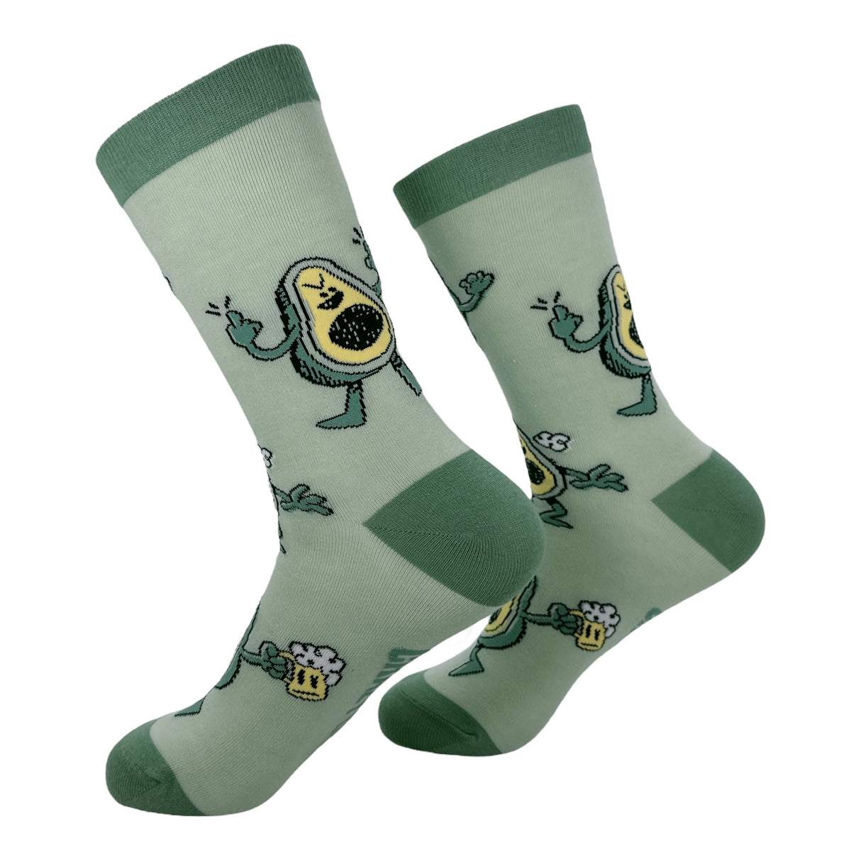 Women's Party Avocado Socks Funny Sarcastic 420 Graphic Novelty Footwear for Ladies