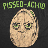 Mens Funny T Shirts Pissed Achio Sarcastic Pistachio Graphic Novelty Tee for Men
