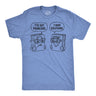 Mens Funny T Shirts Problems and Solutions Sarcastic Math and Science Graphic Novelty Tee for Men