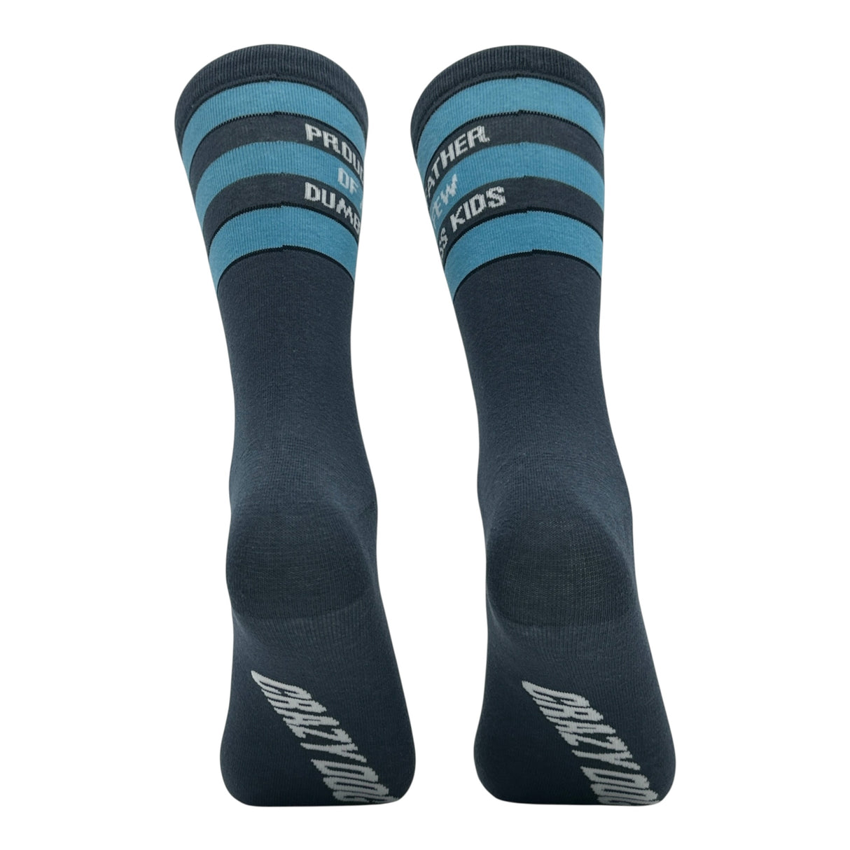 Men's Proud Father Of A Few Dumbass Kids Socks Funny Sarcastic Fathers Day Graphic Novelty Footwear for Men