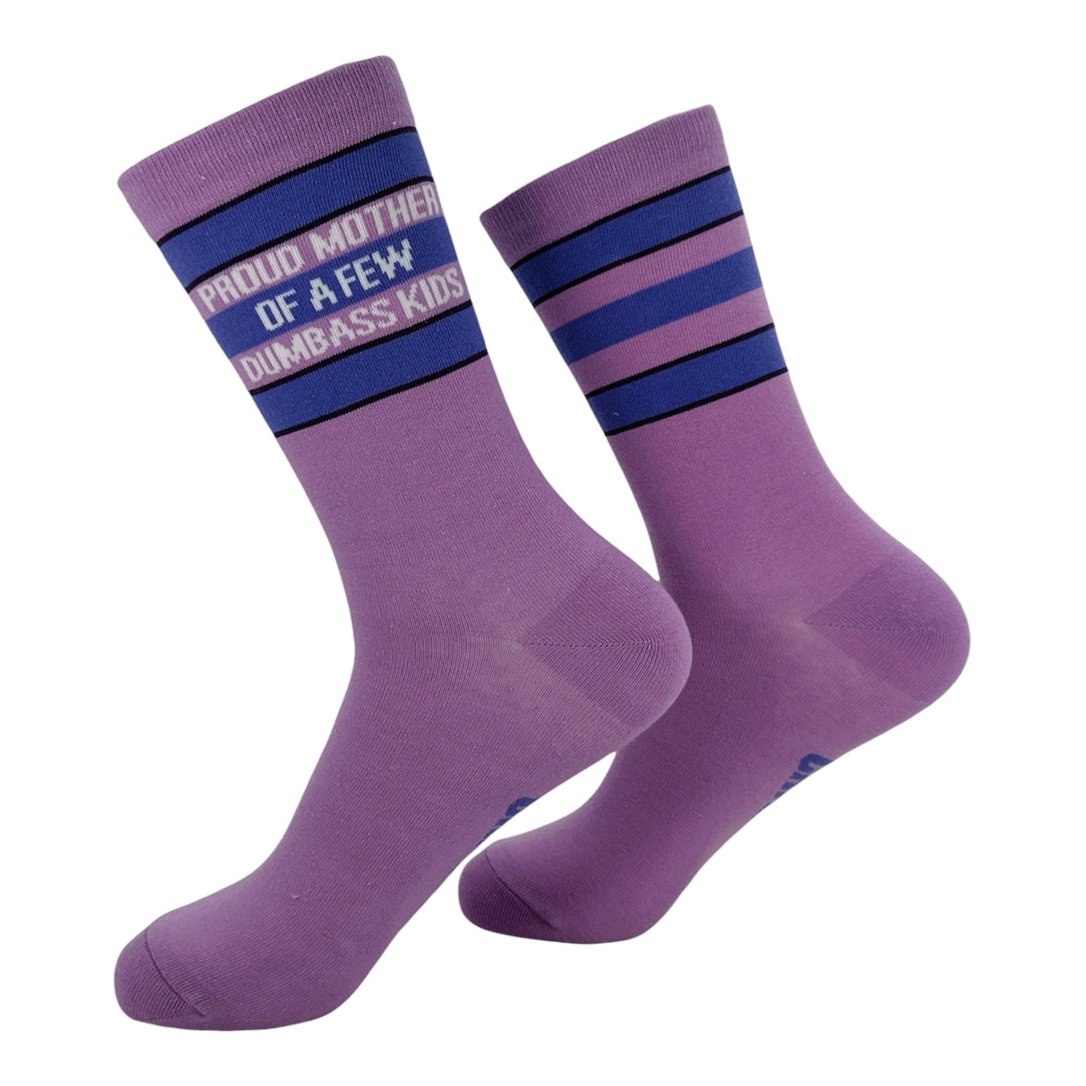 Women's Proud Mother Of A Few Dumbass Kids Socks Funny Sarcastic Mothers Day Graphic Novelty Footwear for Ladies