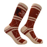 Men's Sasquatch Doesnt Believe In You Either Socks Funny Sarcastic Bigfoot Graphic Novelty Footwear for Men