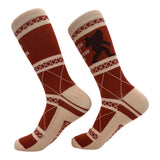 Men's Sasquatch Doesnt Believe In You Either Socks Funny Sarcastic Bigfoot Graphic Novelty Footwear for Men