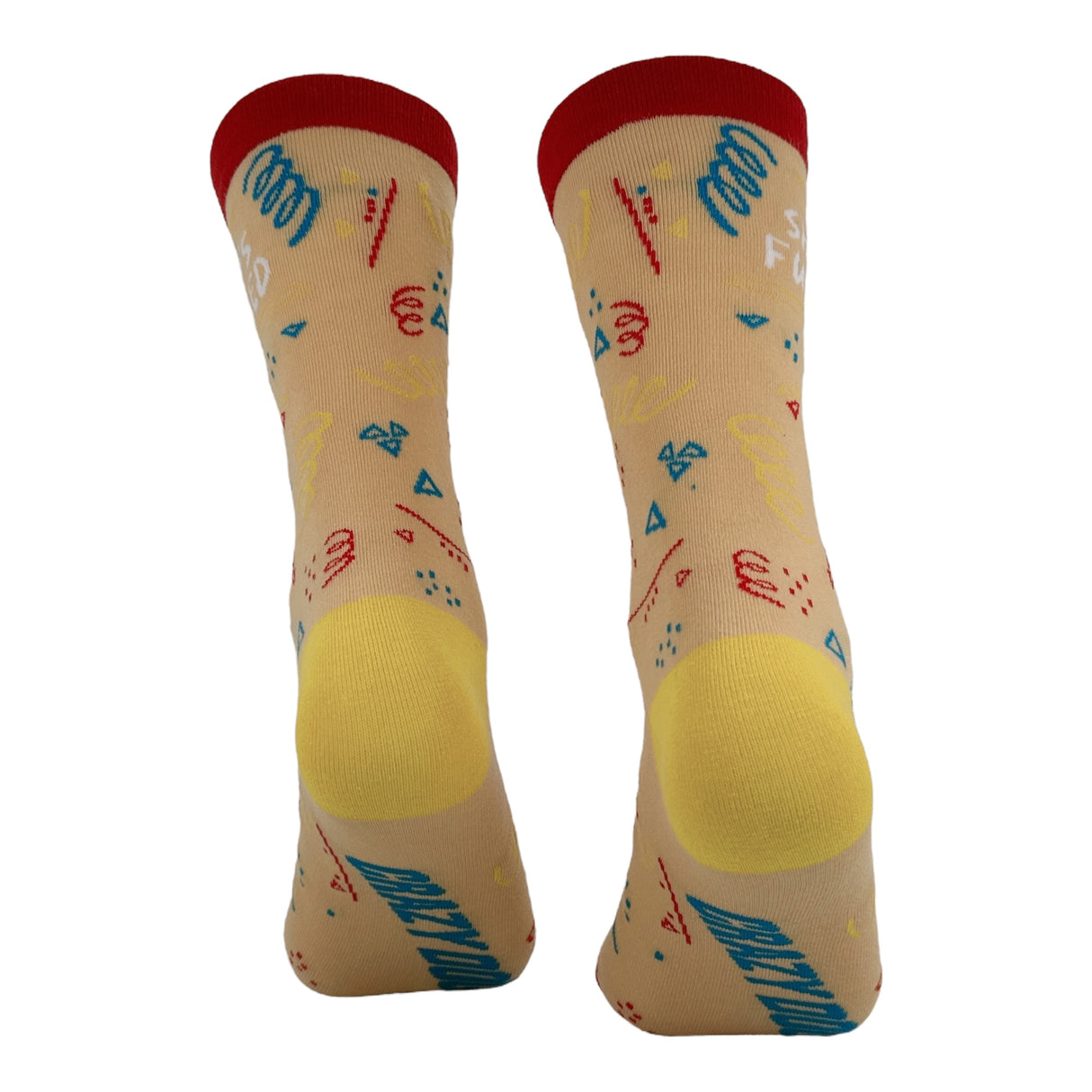 Women's Shits Fucked Socks Funny Sarcastic Graphic Novelty Footwear for Ladies