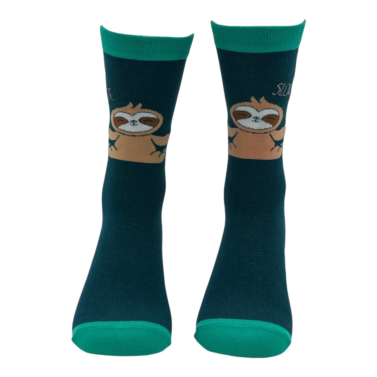 Women's Youre My Slowmate Socks Funny Sarcastic Valentines Day Sloth Graphic Novelty Footwear for Ladies