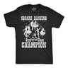 Mens Funny T Shirts Square Dance Champion Sarcastic Graphic Novelty Tee for Men