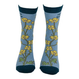Women's Suck It Up Buttercup Socks Funny Sarcastic Flower Graphic Novelty Footwear for Ladies