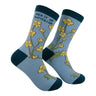 Women's Suck It Up Buttercup Socks Funny Sarcastic Flower Graphic Novelty Footwear for Ladies