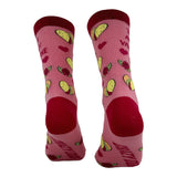 Women's Tacos Are My Valentine Socks Funny Sarcastic Valentines Day Graphic Novelty Footwear for Ladies