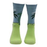 Women's Team Herbivore Socks Funny Sarcastic Dino Graphic Novelty Footwear for Ladies