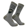 Men's Teenage Daughter Survivor Socks Funny Sarcastic Parent Graphic Novelty Footwear for Men